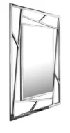 Lustro w geometrycznej stalowej ramie 100x120 cm GG1019A (JSM461)